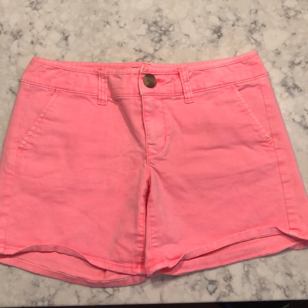 Neon Midi Shorts from AEO